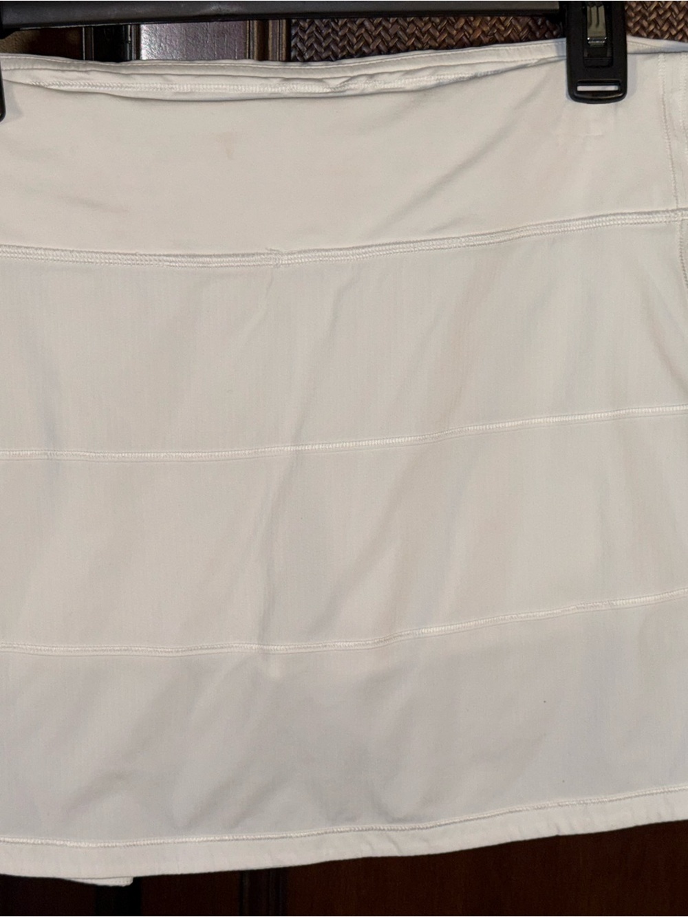 lululemon athletica Pace Rival White Skirt